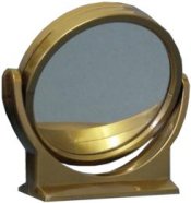 Accessories Stand Up Make Up Mirror Gold