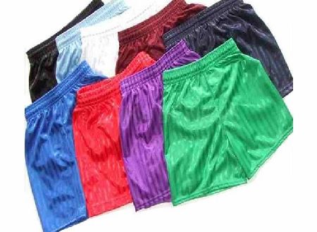 Accessorise Extra Shadow Stripe Gym Sports Games School PE Shorts Boys Girls Unisex (9/10 years, Black)
