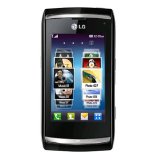 Shop4accessories Black Silicone Skin Tough Rubber Case for the LG GC900 VIEWTY II 2 SMART