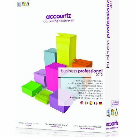 Accountz.com Ltd Business Accountz Professional 2012 (PC/Mac/Linux)