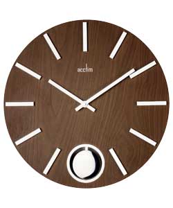 Acctim Round Pendulum Wall Clock