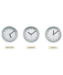 Trio World Time Clocks