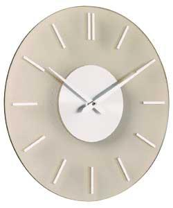 Visaya Quartz Glass Wall Clock