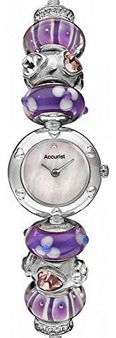 Charmed by Accurist Ladies Beaded Watch LB1714