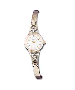 Accurist Gold Plated Bangle Watch