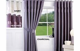 ACE Crinkle Pleated Top Border Ring Top Curtains