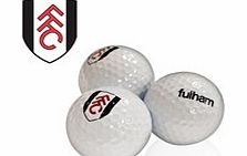 ACE Fulham FC - 3 Pack Of Golf Balls