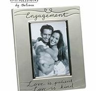 ACE Juliana Satin Silver-Plated Engagement Frame