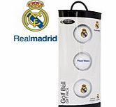 ACE Real Madrid FC - 3 Pack Of Golf Balls