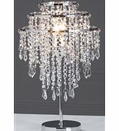 ACE Silver Bead Table Lamp