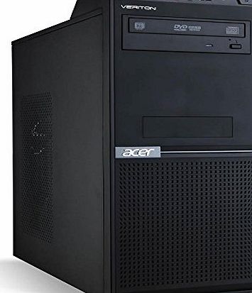 Acer Veriton E430G Desktop PC (Intel Core i3-3240 3.4GHz, 4GB RAM, Integrated Graphics, 500GB HDD, Windows 7 Professional 64bit and Windows 8 Professional 64bit Recovery) Black