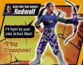 ACTION MAN red wolf