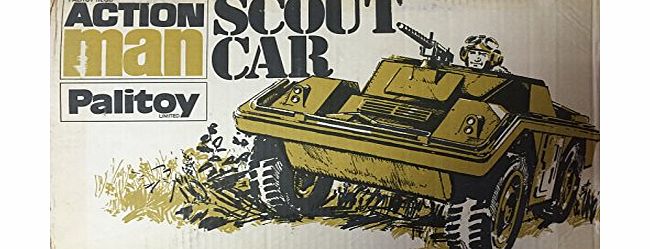 Action Man Vintage Action Man Scout Armoured Car Palitoy Limited 1975 In The Original Box