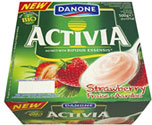 Activia Strawberry Yogurt (4x125g) Cheapest in