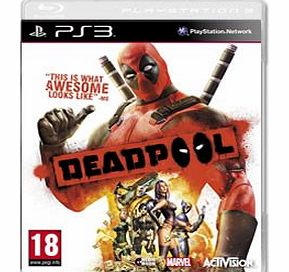 Activision Deadpool on PS3