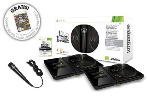 Activision DJ Hero 2 Party Bundle Xbox 360