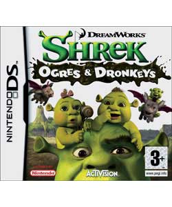 Activision Shrek Ogres and Dronkeys NDS