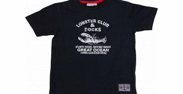Adams Boys Navy Resort T-Shirt B7 L6/C4