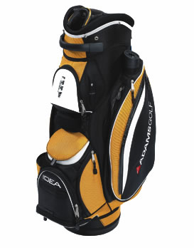 adams Golf Cart Bag Yellow/Black