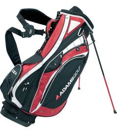 Adams STAND CARRY GOLF BAG Black/Red/White