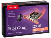 Adaptec AHA-2930U SCSI Adapter PCI 1 50pin Ext & 1 50pin Int