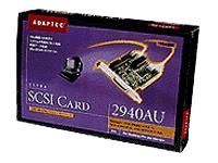 Adaptec AHA-2940AU SCSI Adapter PCI 1 50pin Ext & 1 50pin Int