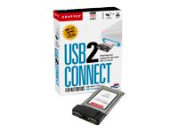 Adaptec AUA-1420 Kit USB2.0 2 -port CardBus Kit (USB2Connect for Notebooks)