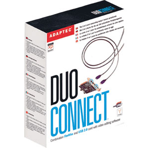 DuoConnect USB/FireWire PCI Card for PC and Mac