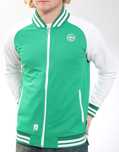 Addict All City Zipped track top - Kelly Green