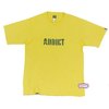 Addict Clothing Stencil T-Shirt (Yellow)