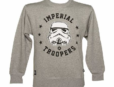 Mens Grey Marl Star Wars Imperial Troopers