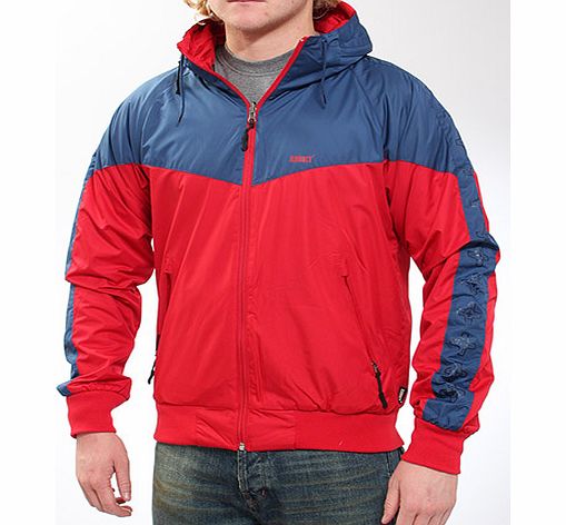 Addict Reversible Fleece Jacket - Navy/Red