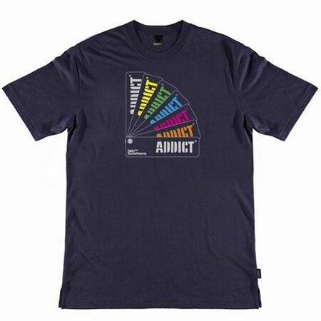 Addict Swatch Book Navy T-Shirt