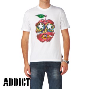 Addict T-Shirts - Addict Funky Worm T-Shirt -