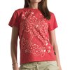 Addict (w) Addict Paisley Print T-Shirt (Red)