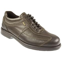 Adelchi Male Adem813 Leather Upper Textile Lining in Brown