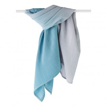aden   anais Luxury Edition Swaddling Blanket Blue `One size