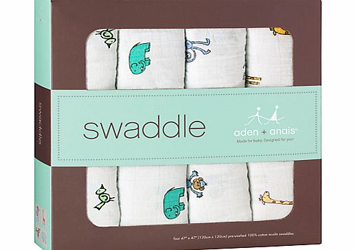 Aden   Anais Swaddle Baby Blankets, Pack of 4,