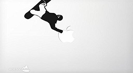 Adesiviamo Sticker sticker ``Freestyle Snowboard`` Vinyl Decal for all models of Apple MacBook