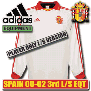 Adidas 00-02 Spain 3rd L/S shirt - Equipment version
