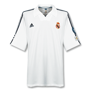 Adidas 01-02 Real Madrid Home C/L shirt