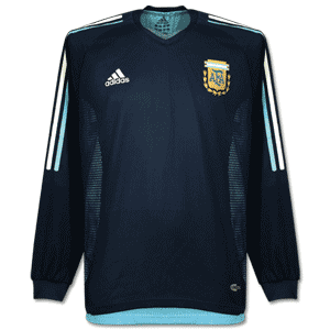Adidas 02-03 Argentina Away L/S Authentic (No Tin)