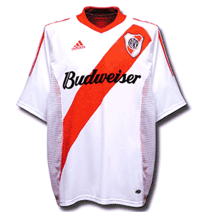 Adidas 02-03 River Plate Home shirt - Vinyl Sponsor