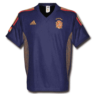Adidas 02-03 Spain 3rd shirt - replica version(navy)