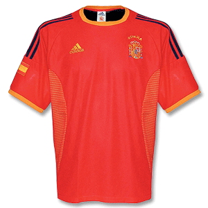 Adidas 02-03 Spain Home shirt - players