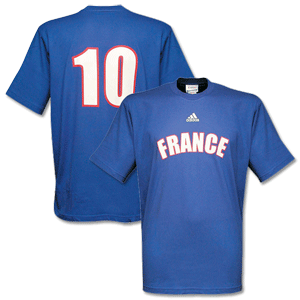 Adidas 02-03 World Cup France Name Tee