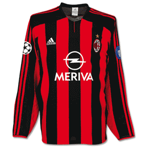03-04 AC Milan Home C/L L/S shirt