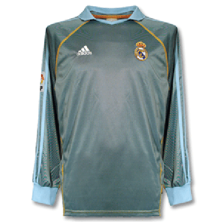 Adidas 03-04 Real Madrid 3rd L/S shirt - no sponsor