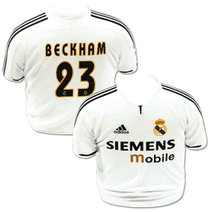 03-04 Real Madrid Beckham Paperweight