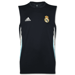 03-04 Real Madrid Sleeveless Jersey - Navy